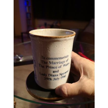 Dunoon Charles And Diana Royal Wedding Stoneware Mug
