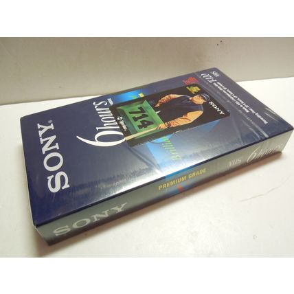 Babe Ruth SPRINT Card #3 714 SONY T-120 Premium Sealed VHS Tape MINT