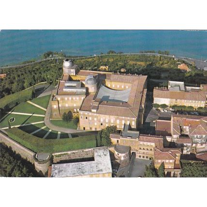 Castelgandolfo Giardini Pontifici Italy Postcard unused VGC