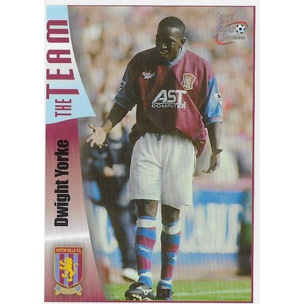 Futera's Aston Vila 1997-98 Fans' Selection: The Team - No. 19, Yorke