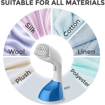 Clothes Steamer 1400 Watt Fast Heat Up Portable Handheld Garment Steamer For Tra