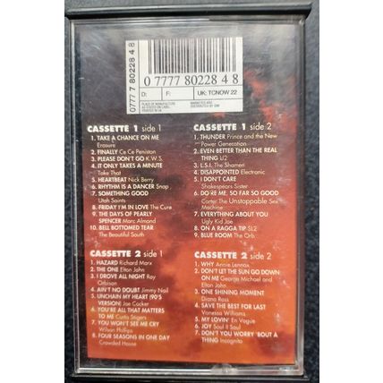 1992 "NOW THATS WHAT I CALL MUSIC 22"TWIN CASSETTE COMPILATION , UK FREEPOST