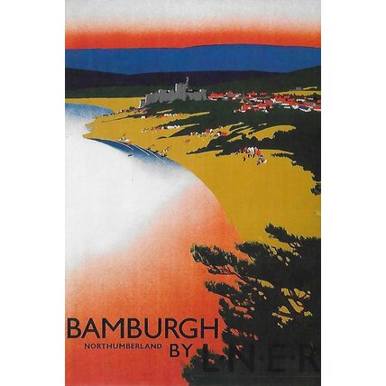 Bamburgh - Northumberland by LNER
