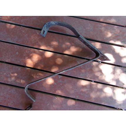 1955 Plymouth Front Bumper Brackets OEM Savoy Plaza Belvedere 1956