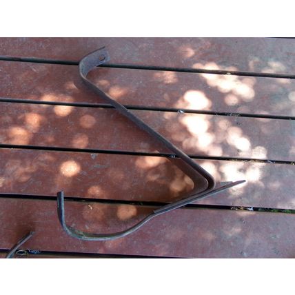 1955 Plymouth Front Bumper Brackets OEM Savoy Plaza Belvedere 1956