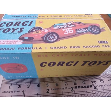 Corgi - 154 - Ferrari Racing Car - Replica Box