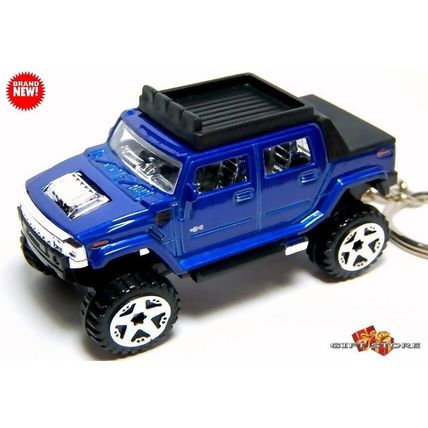 RARE KEYCHAIN BLUE HUMMER H2 TRUCK