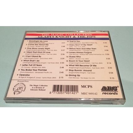 CD Album - Gladys Knight And The Pips - The Magic Collection
