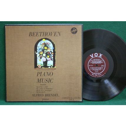 Brendel - Beethoven: Piano Music Complete-Vol. 5 - 8 Sonatas - VBX 420 - EX