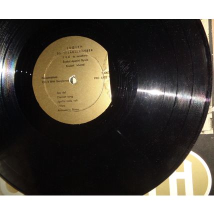 JUDITH ES VILAGSLAGEREK - vinyl LP Gyula Apatini, Filu George Vig, Zolan Zorandy