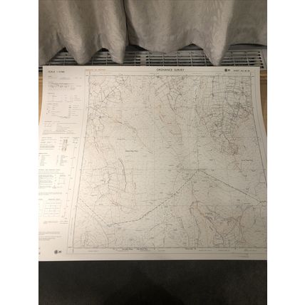 OS map 1:10000 N. Yorks. Sheet NZ 60 SE 1978 Westerdale Moor, Botton, Danby Beck