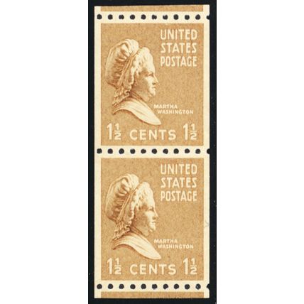 849, Mint XF/Superb NH Pair - With Graded 95 PSE Certificate * Stuart Katz