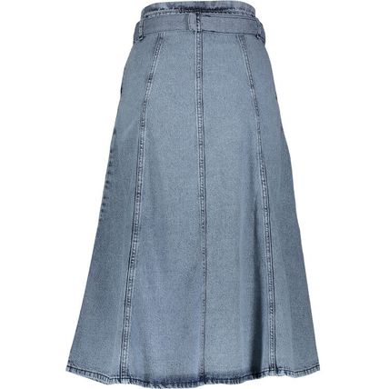 GESTUZ Piettagz Blue Washed Denim Skirt BNWT