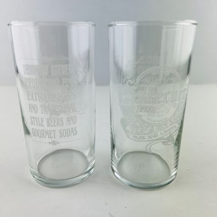 Sprecher Beer Ales & Lagers 2 Sampler Beer Glass Set