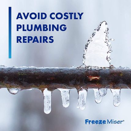 Freeze Miser 2 Pack - Outdoor Faucet Freeze Protection | Durable Replacement for