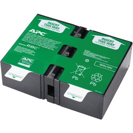 APC UPS Battery Replacement, APCRBC124, for APC UPS Models BR1500G, BX1500M, BR1