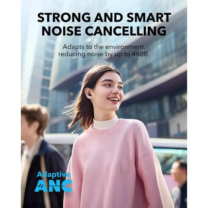 Soundcore A30i Wireless Earbuds Lipstick-Shaped Design Smart Noise Cancelling