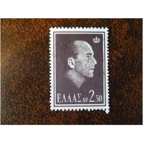 Greece 1964 Death of King Paul I 2d 50 fine used stamp SG942 Royalty