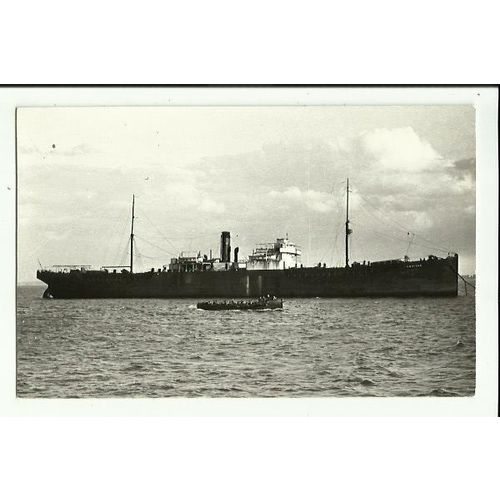 Anglo American Oil Co. SS KENNEEBEC Postcard