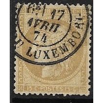 1871/1873 Michel 50 - fine used (o) - LUXEMBURG cancel