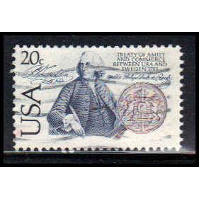 Used 2036 20c Benjamin Franklin Fine W2419