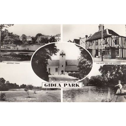 Romford Golf Course Gidea Park Vintage Real Photo Postcard