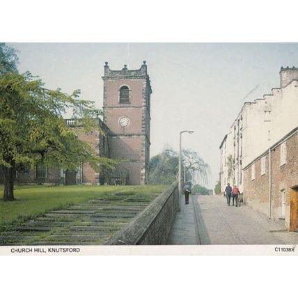 Church Hill Bicycle Adidas Bag Knutsford Postcard