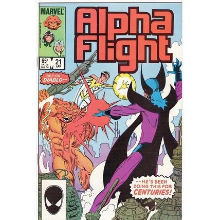 ALPHA FLIGHT # 21 (1985)