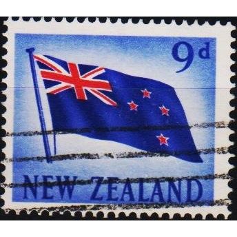 New Zealand. 1960 9d S.G.790 Used