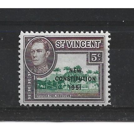 St Vincent.SG186 5c Victoria Park,Kingstown.Mounted Mint.Jun24b