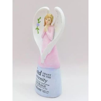 Serenity Prayer Angel Figurine 12.5 CM Gift Home Decor Jesus Love Praying