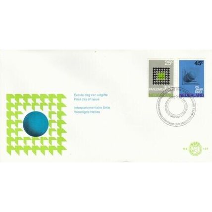 Netherlands 1970 Interparliamentary Union-United Nations FDC Unaddressed No.107