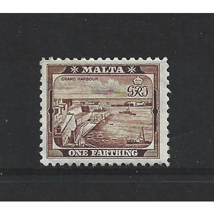 Malta.SG217 1/4d Grand Harbour,Valletta.Fine Used.Apr25k