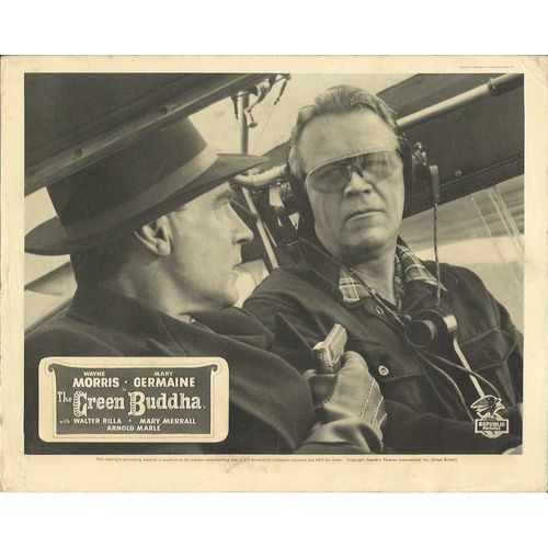 THE GREEN BUDDHA Wayne Morris, Mary Germaine 1954 F-O-H Stills Set (8)