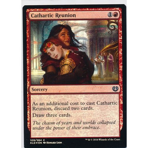 Magic the Gathering MTG Kaladesh 109/264 Cathartic Reunion Foil