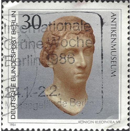 BERLIN, Queen Cleopatra VII, grey 1984, 30pf, #4