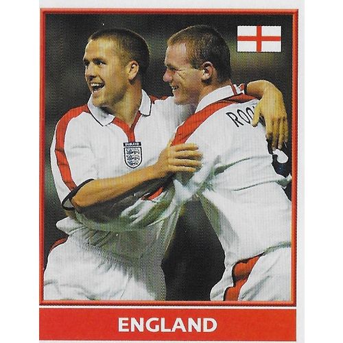 Merlin's ENGLAND 2004 Stickers: P7 - Poster Sticker: England
