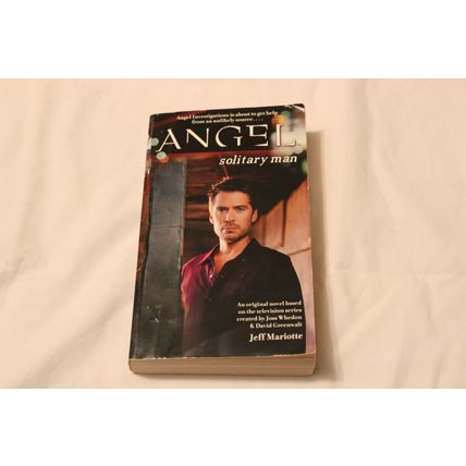 Angel SOLITARY MAN Jeff Mariotte