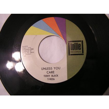 Terry Black 45-CAN'T WE GO SOMEWHERE/UNLESS YOU CARE