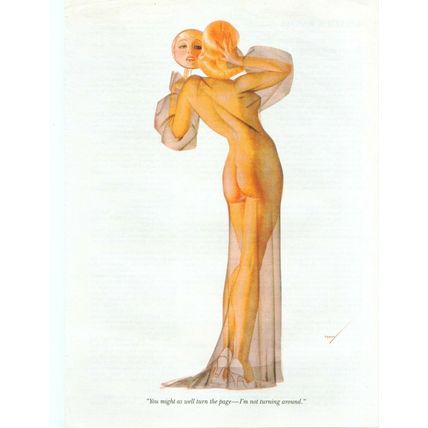 Petty magazine Pin Up art #100