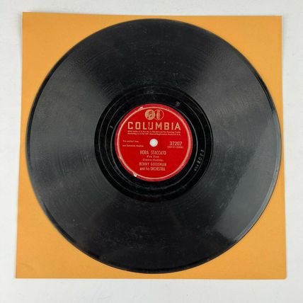 Benny Goodman And His Orchestra Man Here Plays Fine Piano / Hora Staccato 78RPM