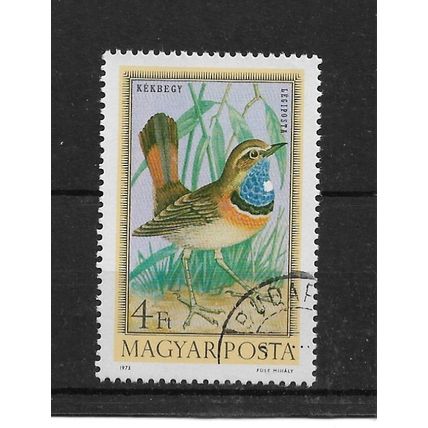 Hungary.SG2797 4fo Bluethroat.Fine Used.Sept22