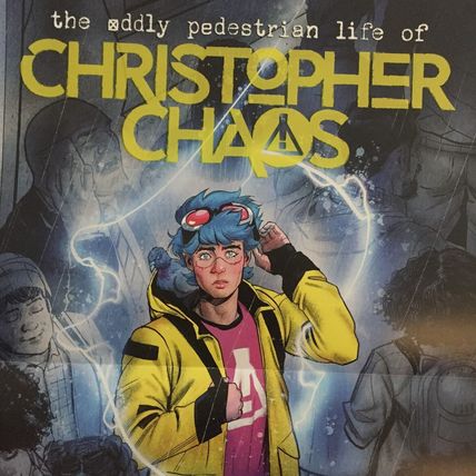 Dark Horse Christopher Chaos / Blue Book Folded Couble Sided 11'' x 17'' Poster