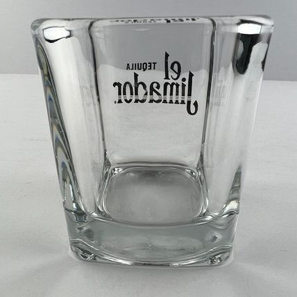 El Jimador Tequila Heavy Square Rocks Glass