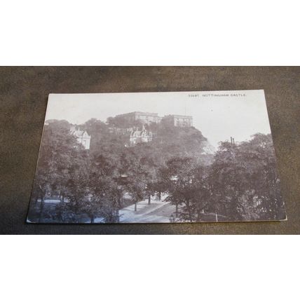 Early Photochrom Postcard -The Castle Nottingham - 32697