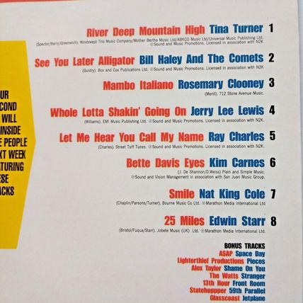 GREATS FROM THE STATES, A THE PEOPLE NEWSPAPER PROMOTIONS (2 CD'S)