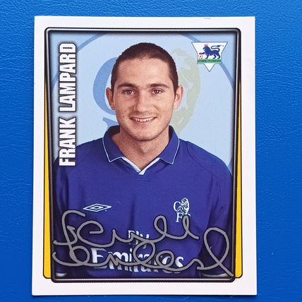 FRANK LAMPARD CHELSEA MERLIN Premier League 2002 sticker No 114