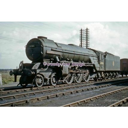 pu2810 - Engine No.60506 Wolf Of Badenoch, at Doncaster Shed - print 6x4