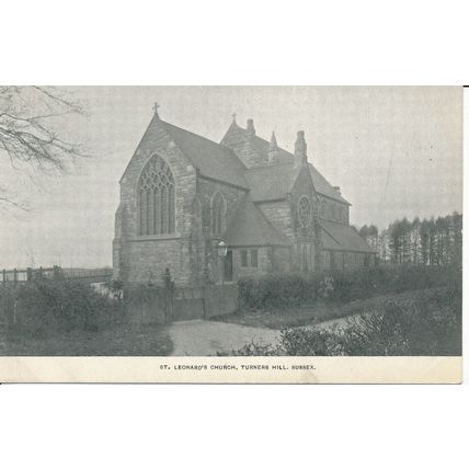 PC19824 St. Leonards Church. Turners Hill. Sussex. Homewood