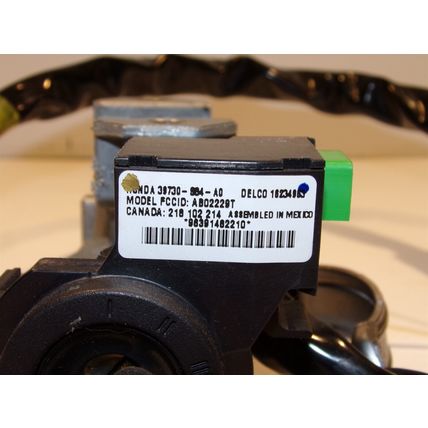 1998 - 02 Honda Accord Odyssey Ignition Switch & Immobilizer Module Transponder